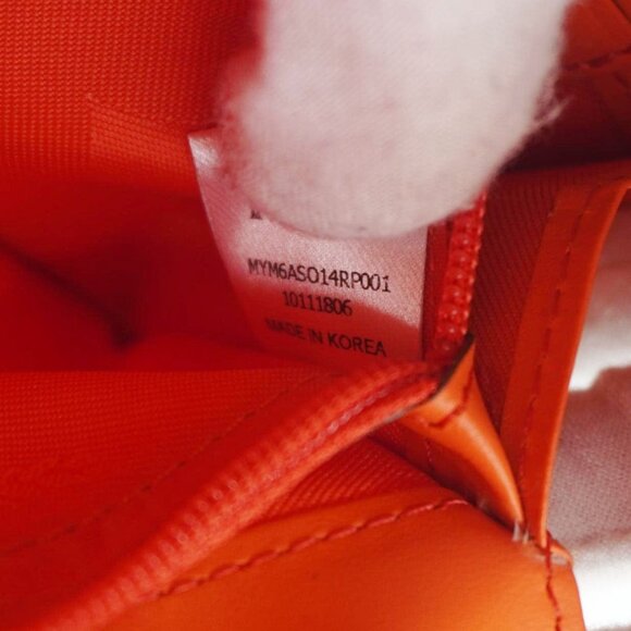 SOLD- MCM  Leather Compact Wallet Red - Picture 15 of 15